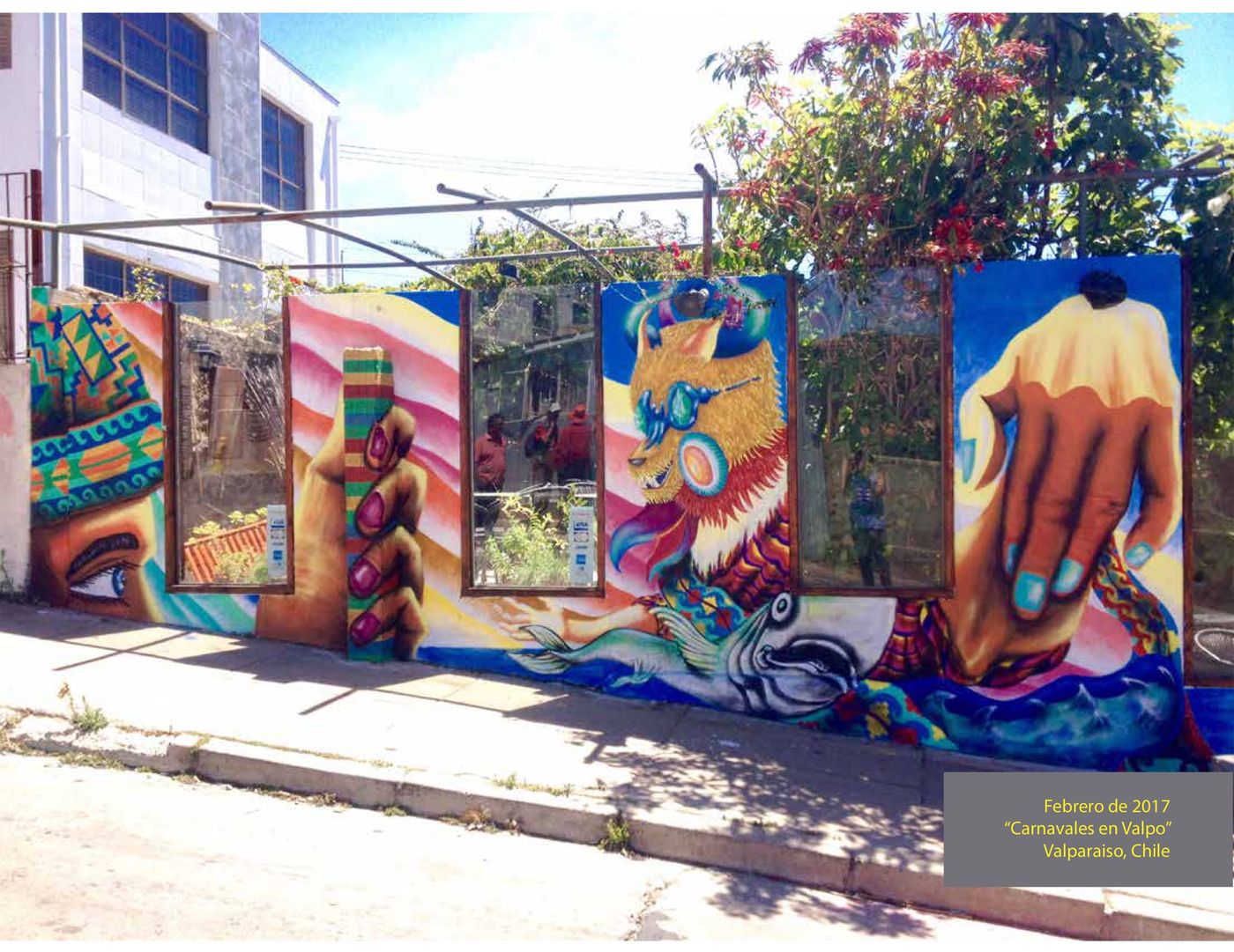 Mural Carnavales en Valpo, Valparaíso