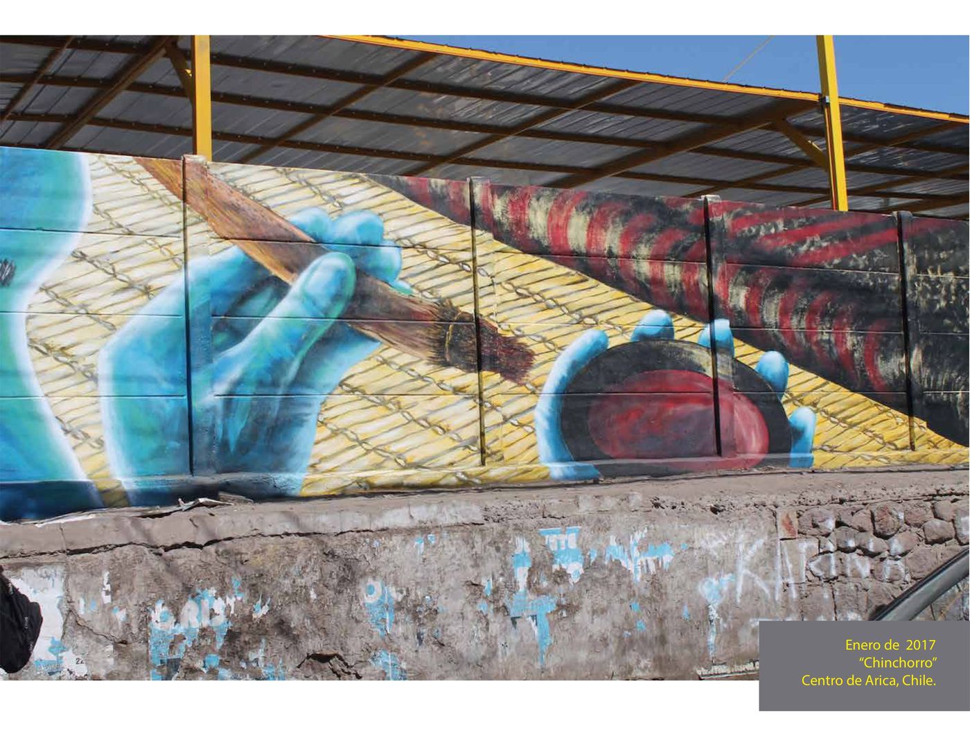 Mural Chinchorro, Centro de Arica