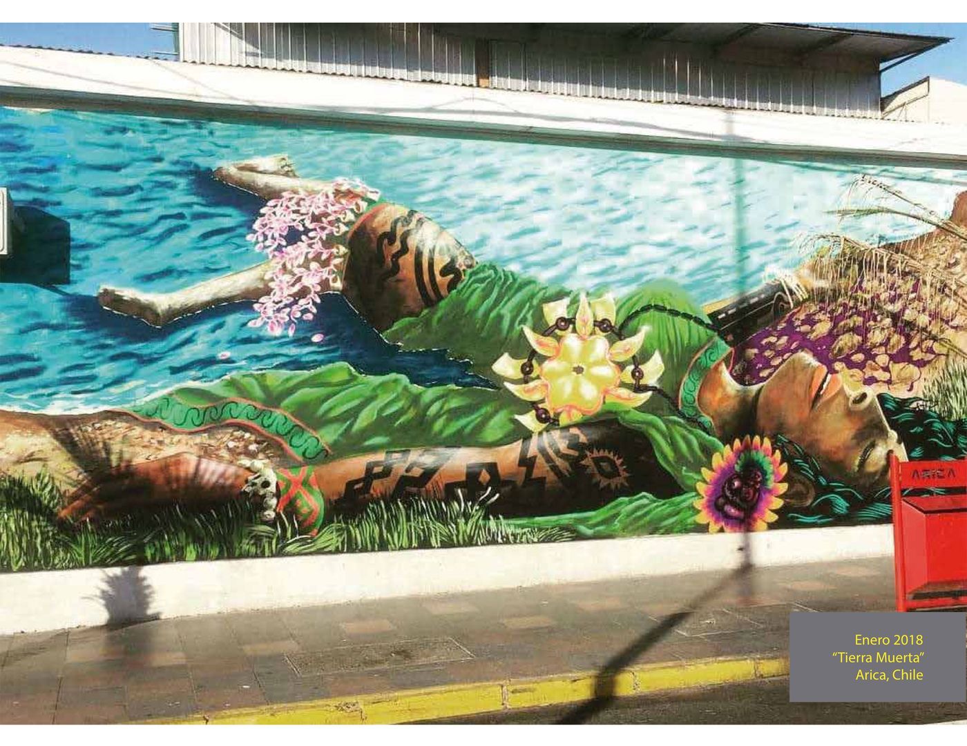 Mural Tierra Muerta, Arica
